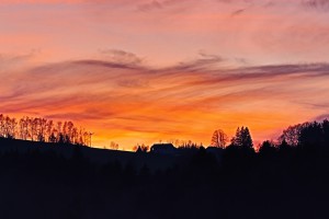 Sonnenuntergang Breitenberg